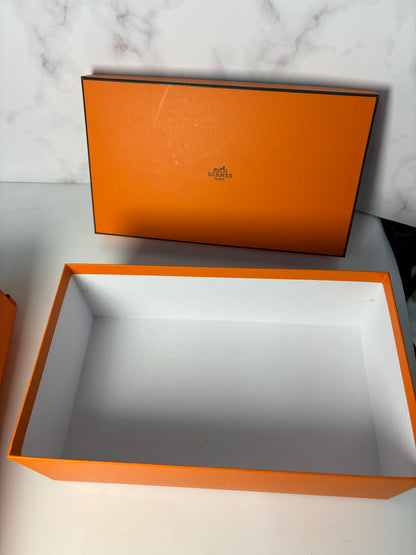 Original Hermes empty box for rings apple watch jewellery shoes bag bracelet