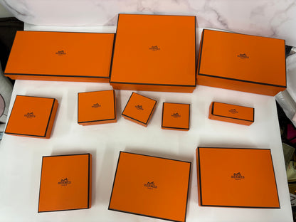 Empty Hermes box lot 15 boxes size for scarf, bracelet, jewellery, handbag - 300524