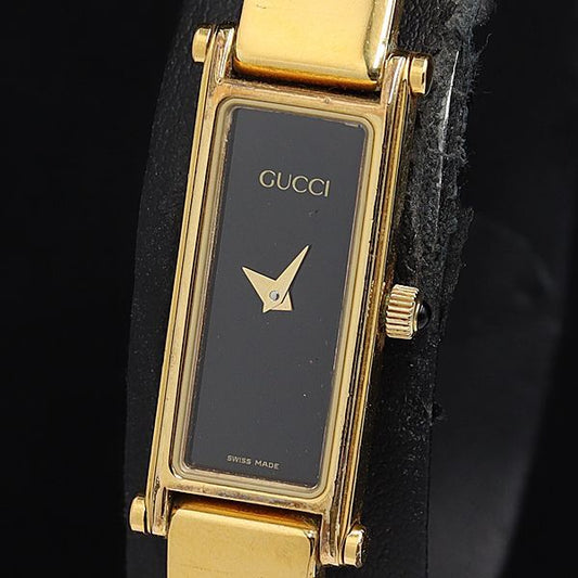 Rare Women Gucci gold tone watch  - 060624