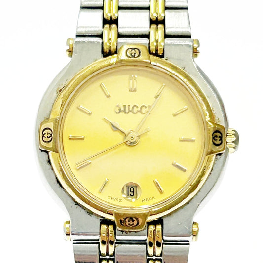 Rare Women Gucci gold tone watch  - 060624
