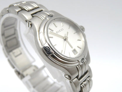 Rare Women Gucci silver tone watch  - 060624