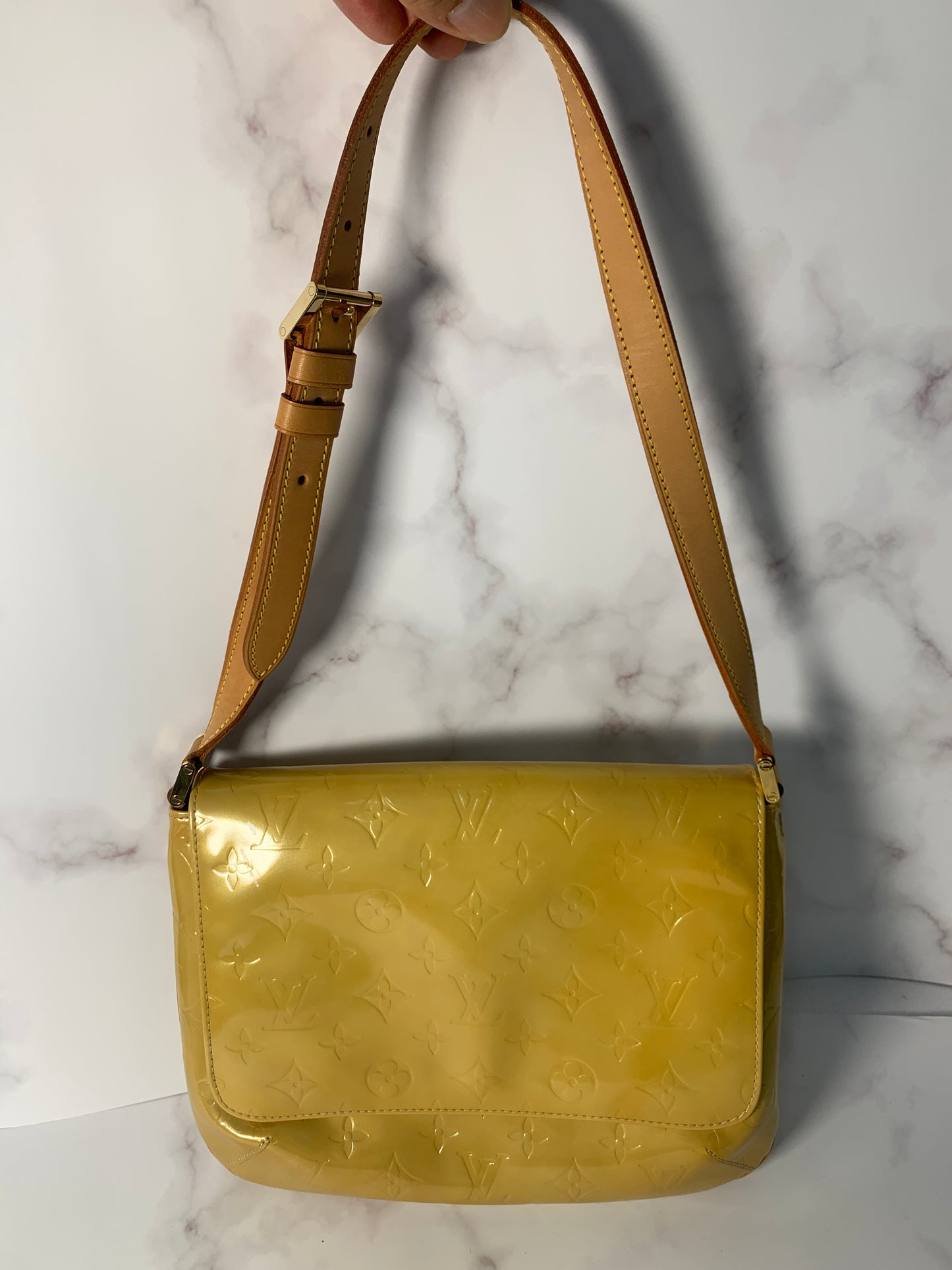 Louis vuitton handbag beige Monogram LV bag CA0051
