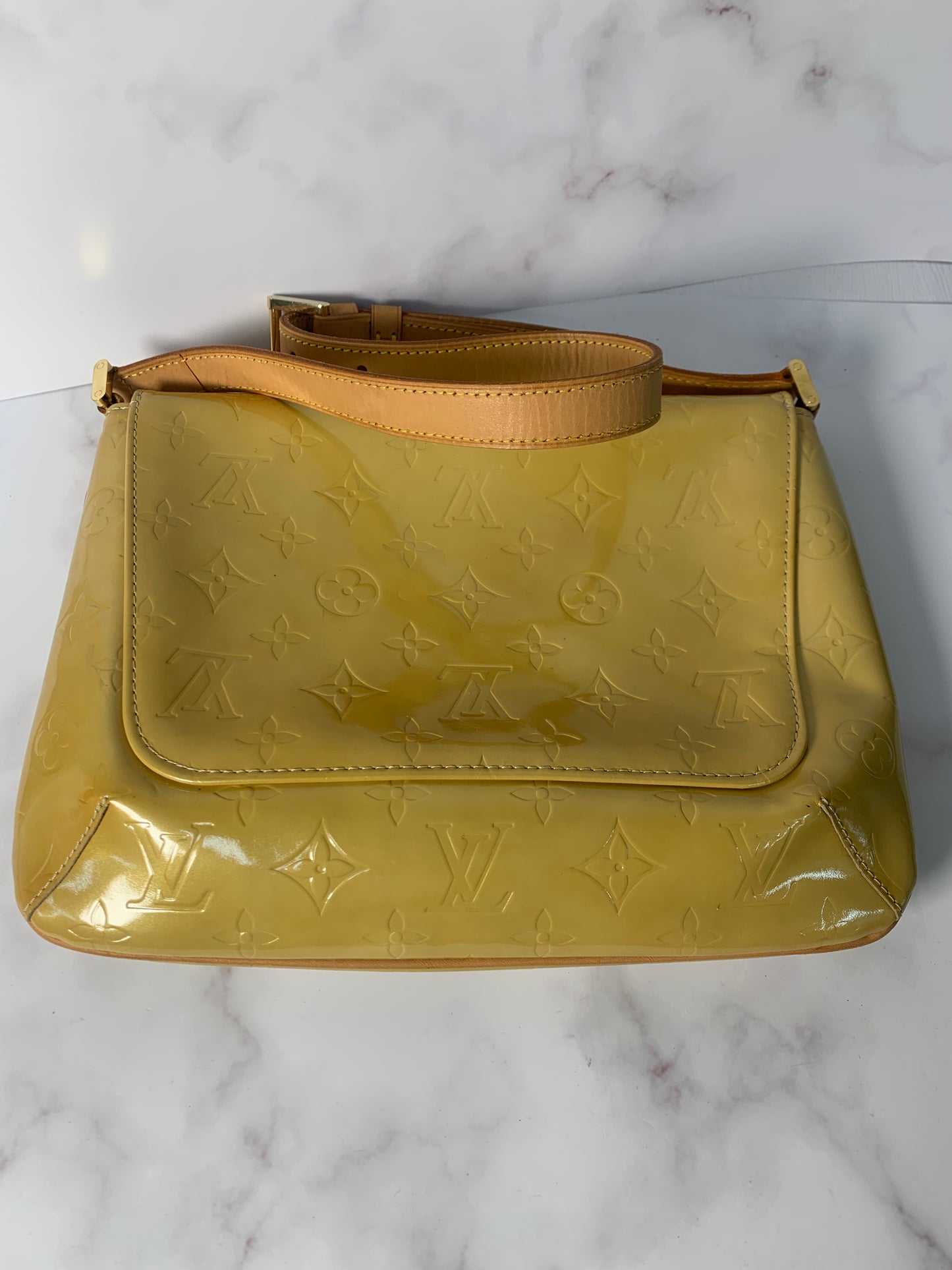 Louis vuitton handbag beige Monogram LV bag CA0051