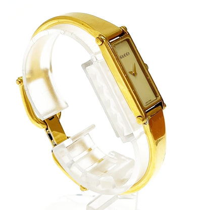 Rare Women Gucci gold tone watch   - 060624