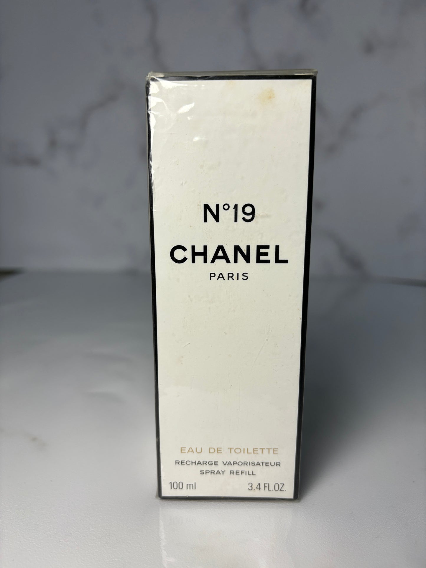 Rare  Sealed Chanel No. 19 100ml 3.4 oz Eau de Toilette EDT  - 250624