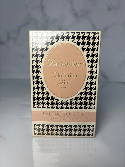 Sealed Christian Dior 112ml 3.7 oz Eau de Toilette EDT  - 250624