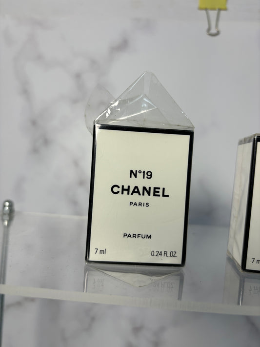 Sealed Chanel No. 19 7ml 14ml Parfum Perfume - 250604