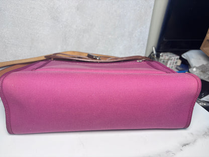 Auth Hermes herbag 31 with original box key and lock shoulder bag deep pink - Aug-bag