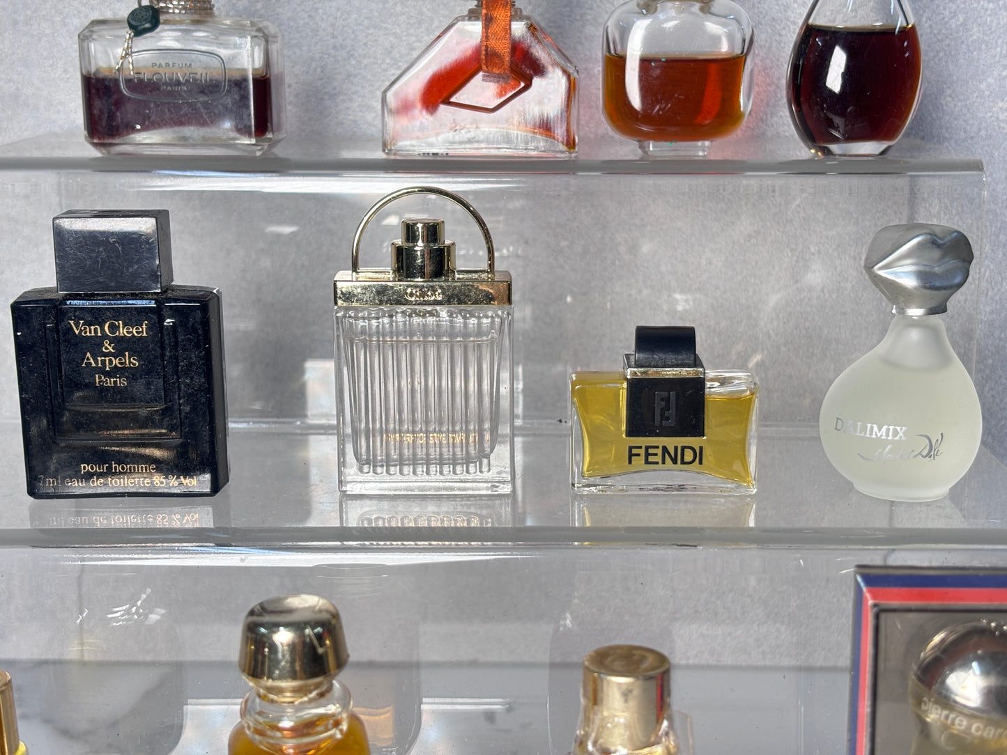 Givenchy Mini Miniatures Parfum Fendi Chole Van Cleef Dalmix   - JUN-A9