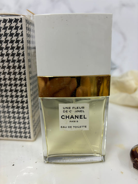 Rare Chanel une fleur de 35ml 1.2 oz Eau de Toilette EDT - 250624