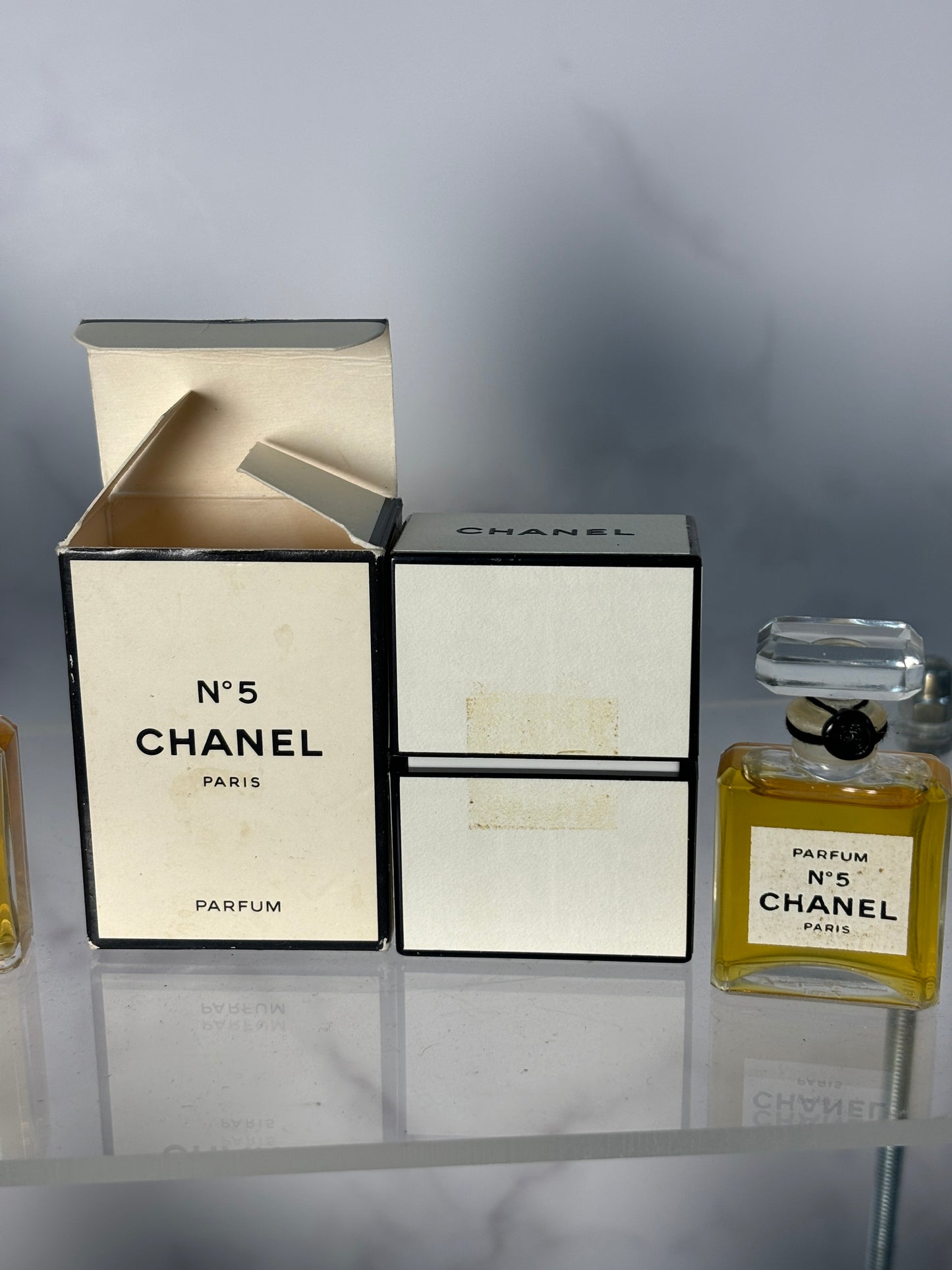 Sealed Chanel No. 5 pure parfum perfume 7ml 70's - 90's - 010824-A