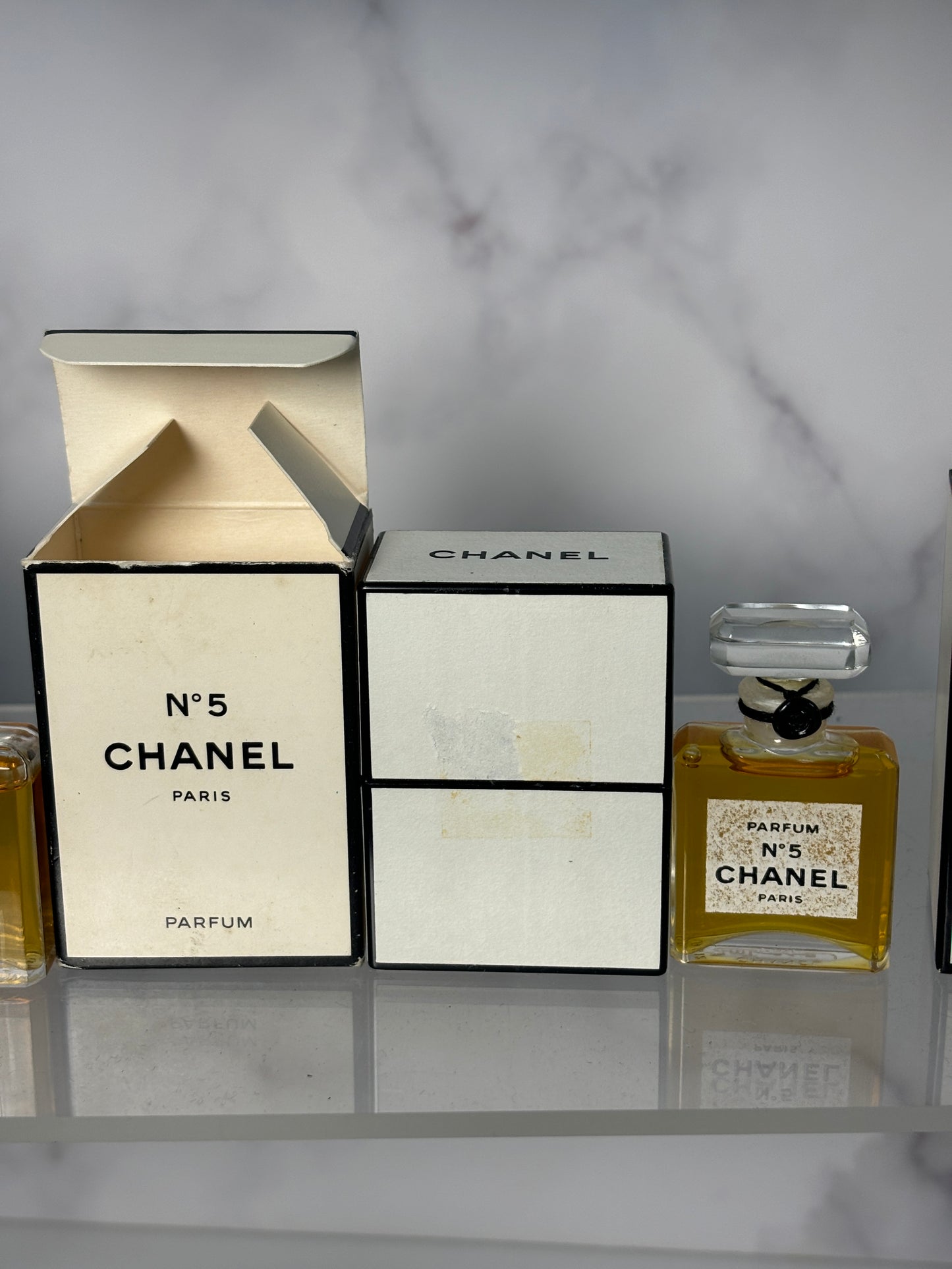 Sealed Chanel No. 5 pure parfum perfume 7ml 70's - 90's - 010824-A