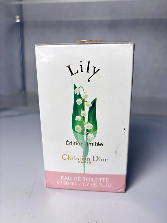 Sealed Christian Dior Lily 50ml 1.7 oz EDT Edition Limitee  - TRE 230627