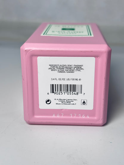 Jo Malone London 100ml 3.4 oz Cologne EDC  - TRE 230627
