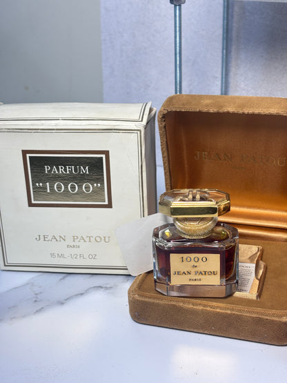 Rare Jean Patou 1000 7ml , 15ml Parfum  - 230625