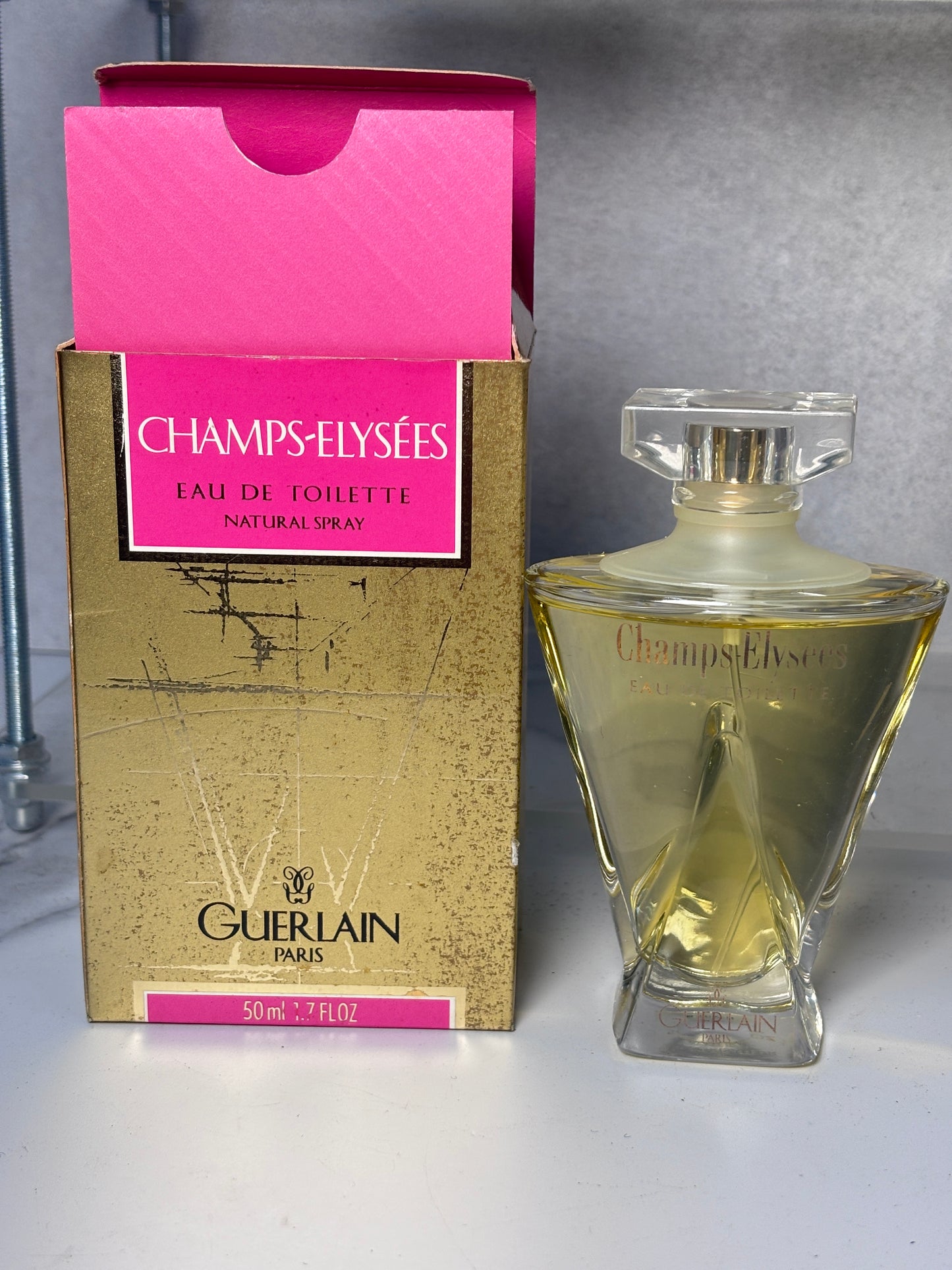 Rare Guerlian Mitsouko Parfum 7.5ml, 30ml EDT Champs-Elysees 50ml 1.7 oz