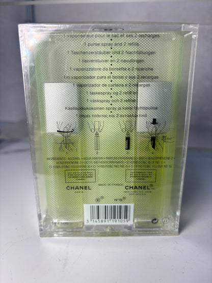 Sealed Chanel No. 19   Eau de toilette EDT 3 x 15ml   - TRE 230627