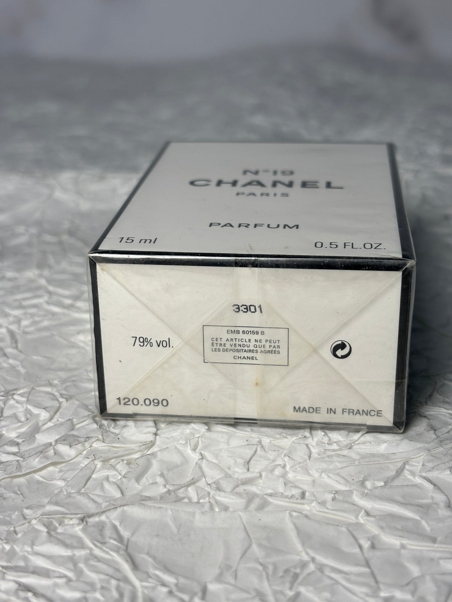 Sealed Chanel No. 19 15ml 1/2 oz Parfum perfume 80's    - 040824