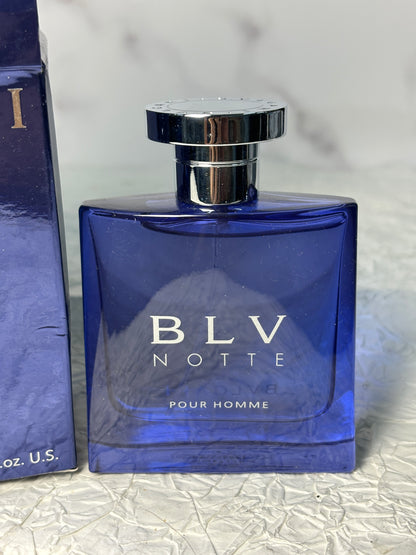 Rare BVLGARI BLV Notte 50ml 1.7 oz Femme Eau de Toilette EDT  Parfum perfume   - 040824