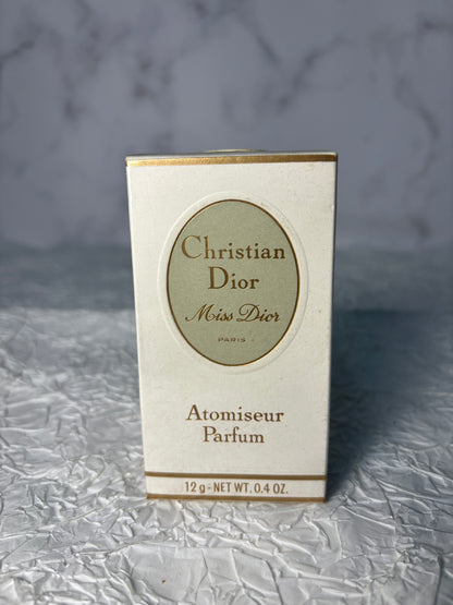 Sealed Christian Dior  Miss Dior 12ml 0.4 oz  Parfum Perfume   - 040824