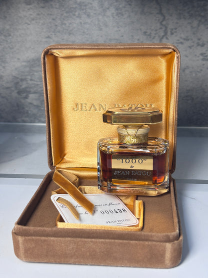 Jean Patou 1000 7.5ml , 15ml Parfum Perfume 1/4 oz  1/2 oz - TRE 160725