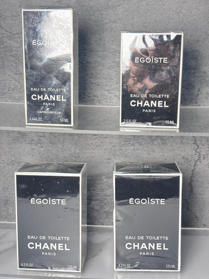 Sealed Chanel EGOISTE 50ml 75ml 125ml 1.7 oz 2.5oz 4.2 oz - TRE 160725