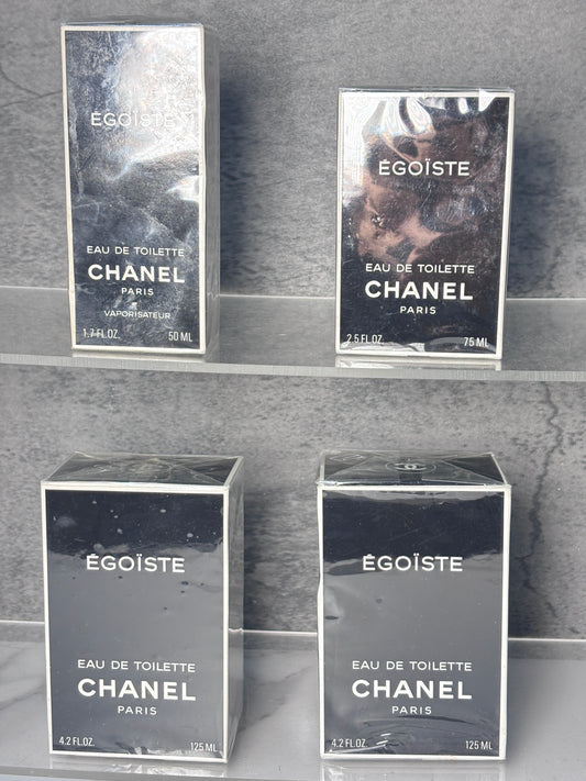 Sealed Chanel EGOISTE 50ml 75ml 125ml 1.7 oz 2.5oz 4.2 oz - TRE 160725