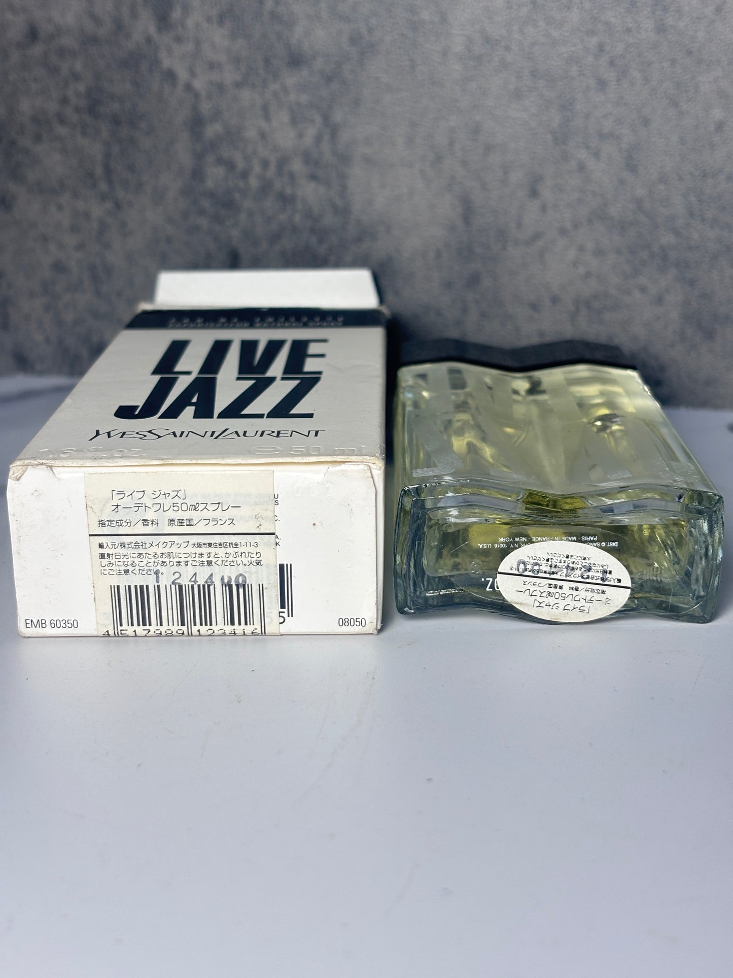 YSL Yves Saint Laurent Live Jazz 50ml 1.7 oz eau de toilette EDT  - PIN 110925