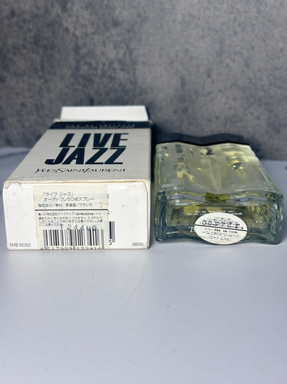 YSL Yves Saint Laurent Live Jazz 50ml 1.7 oz eau de toilette EDT  - PIN 110925