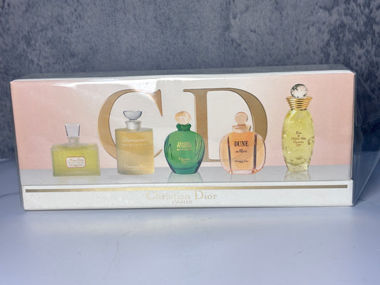 Christian Dior 5 in 1 travel set eau de toilette EDT  - PIN 110925