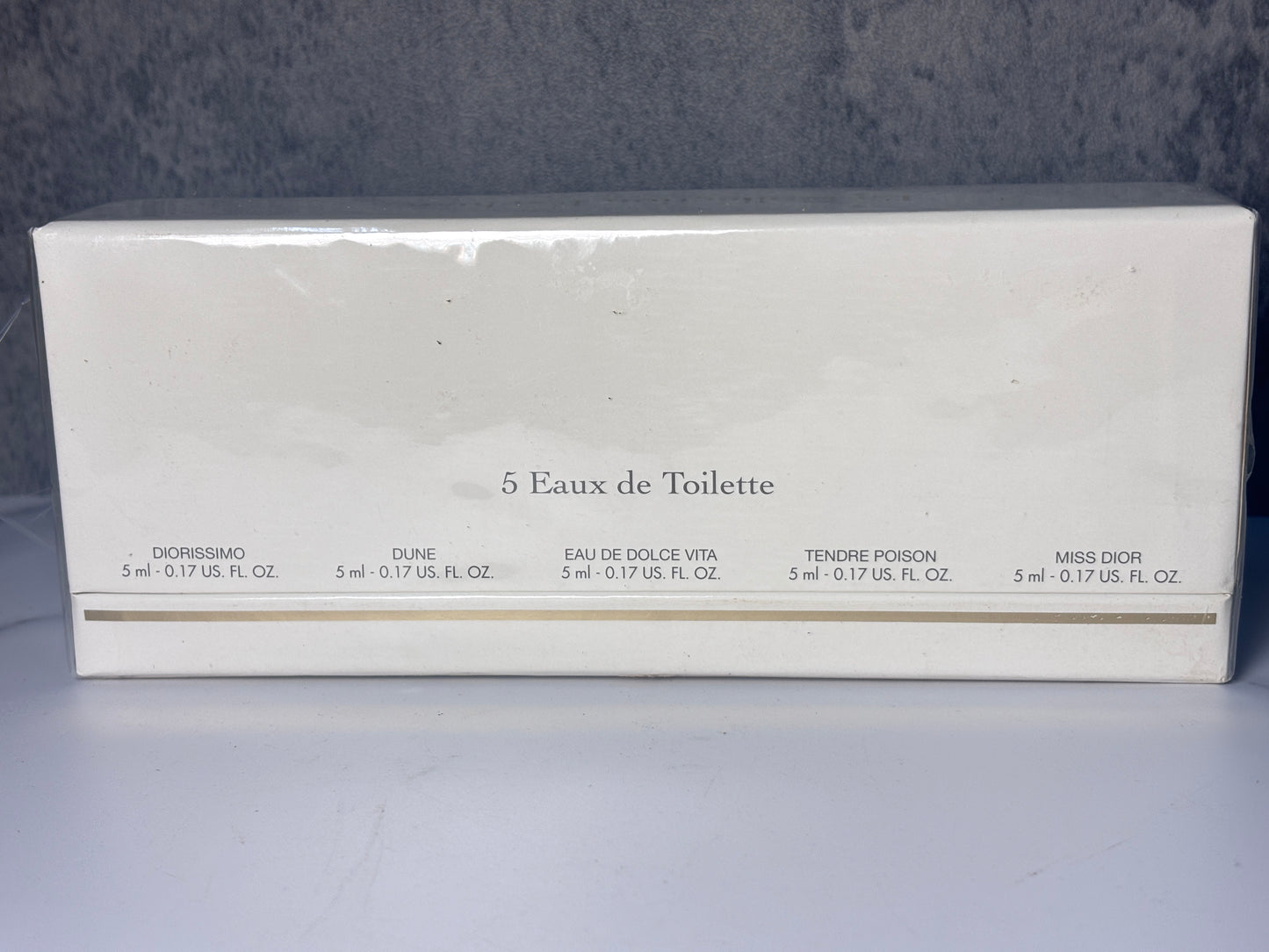 Christian Dior 5 in 1 travel set eau de toilette EDT  - PIN 110925