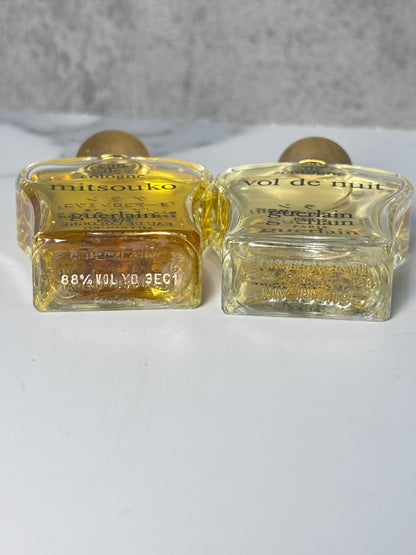 Guerlain - Unisex Mitsouko & Vol de Nuit Eau de Cologne EDC 15ml   - INSTOCK 110925
