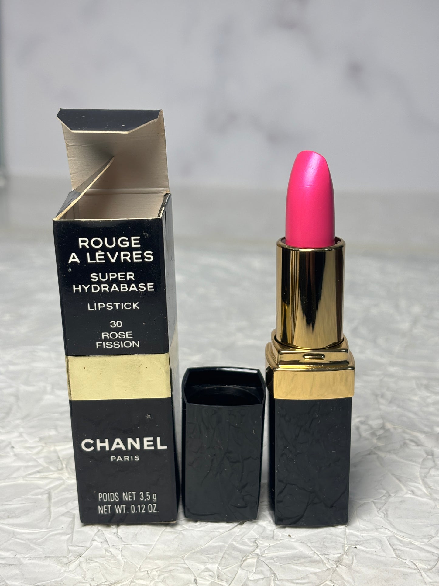 Chanel Lipstick 30 rose fission make up Rouge A levres super hydrabase 3.5 g    - 181024-2