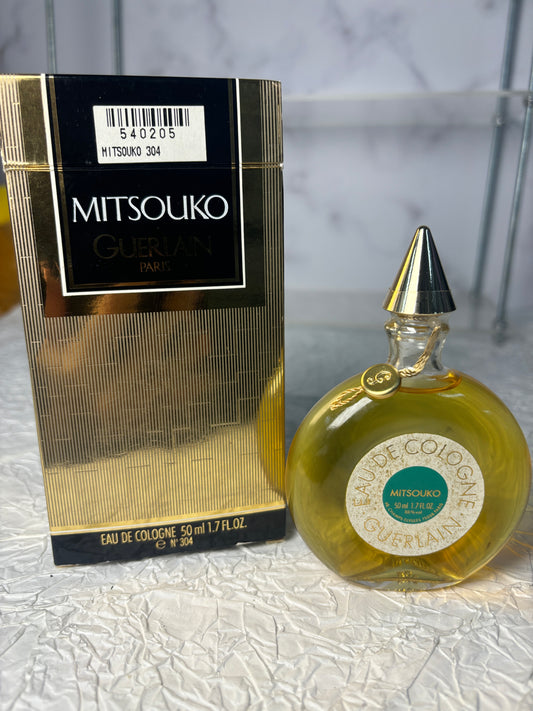 Rare Sealed Guerlain 50ml 1.7 oz Mitsouko Eau de Cologne EDC with box   - 181024-13