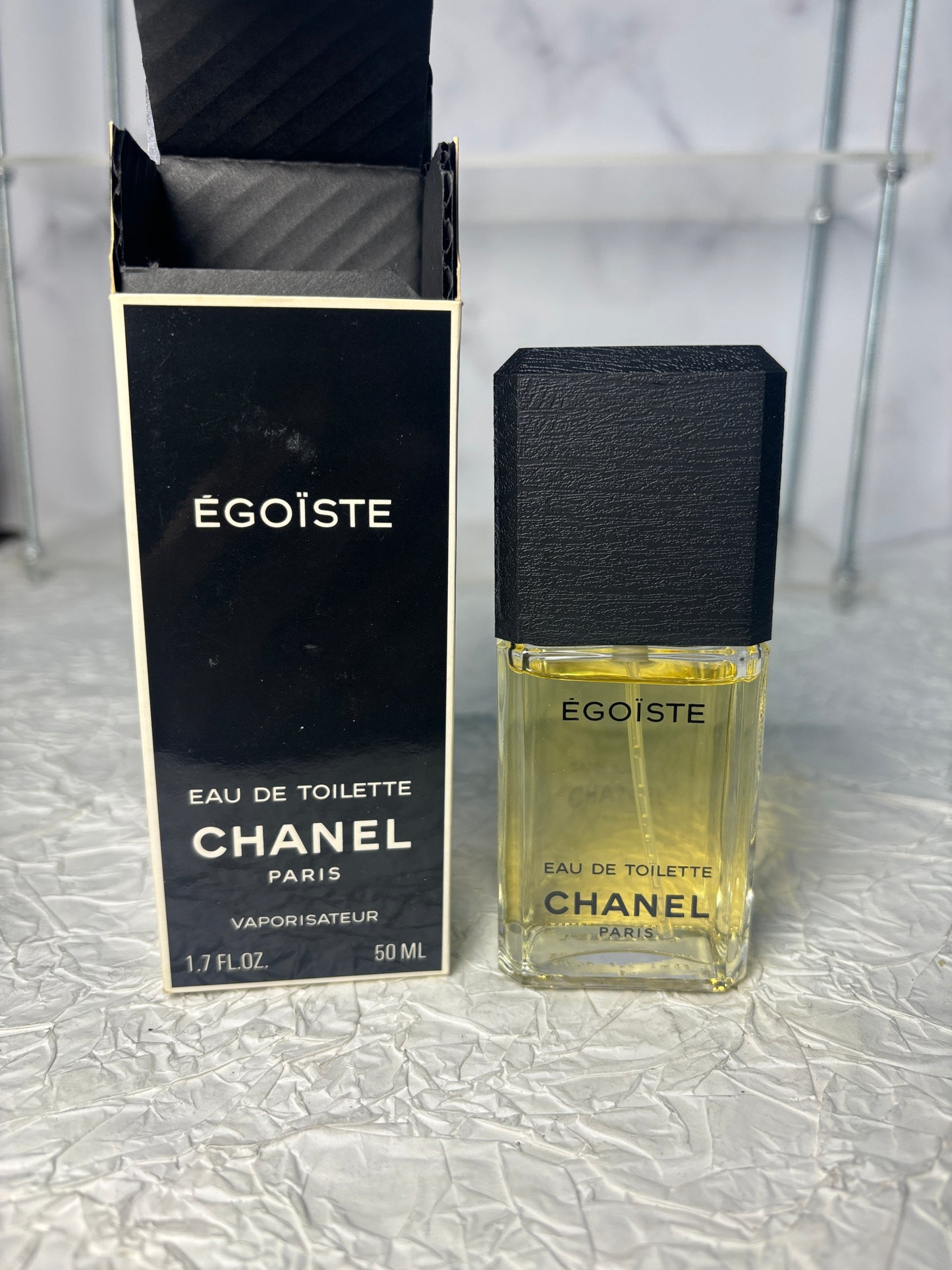 Rare  Chanel Egoiste 50 ml 1.7 oz Eau de Toilette EDT  - 181024-21