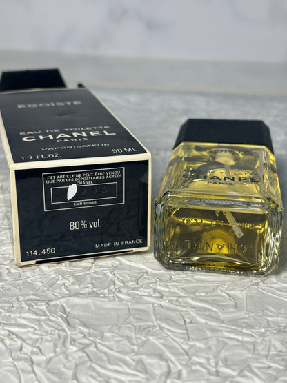 Rare  Chanel Egoiste 50 ml 1.7 oz Eau de Toilette EDT  - 181024-21