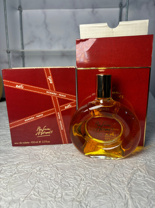 Rare Hermes 100 ml 3.3 oz  Eau de Toilette EDT perfume    - 181024-40