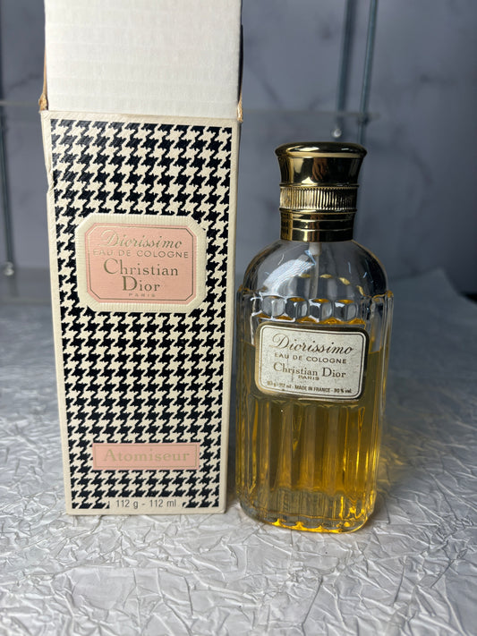 Rare  Christian Dior 112 ml 3.4 oz  Eau de Cologne perfume    - 181024-40