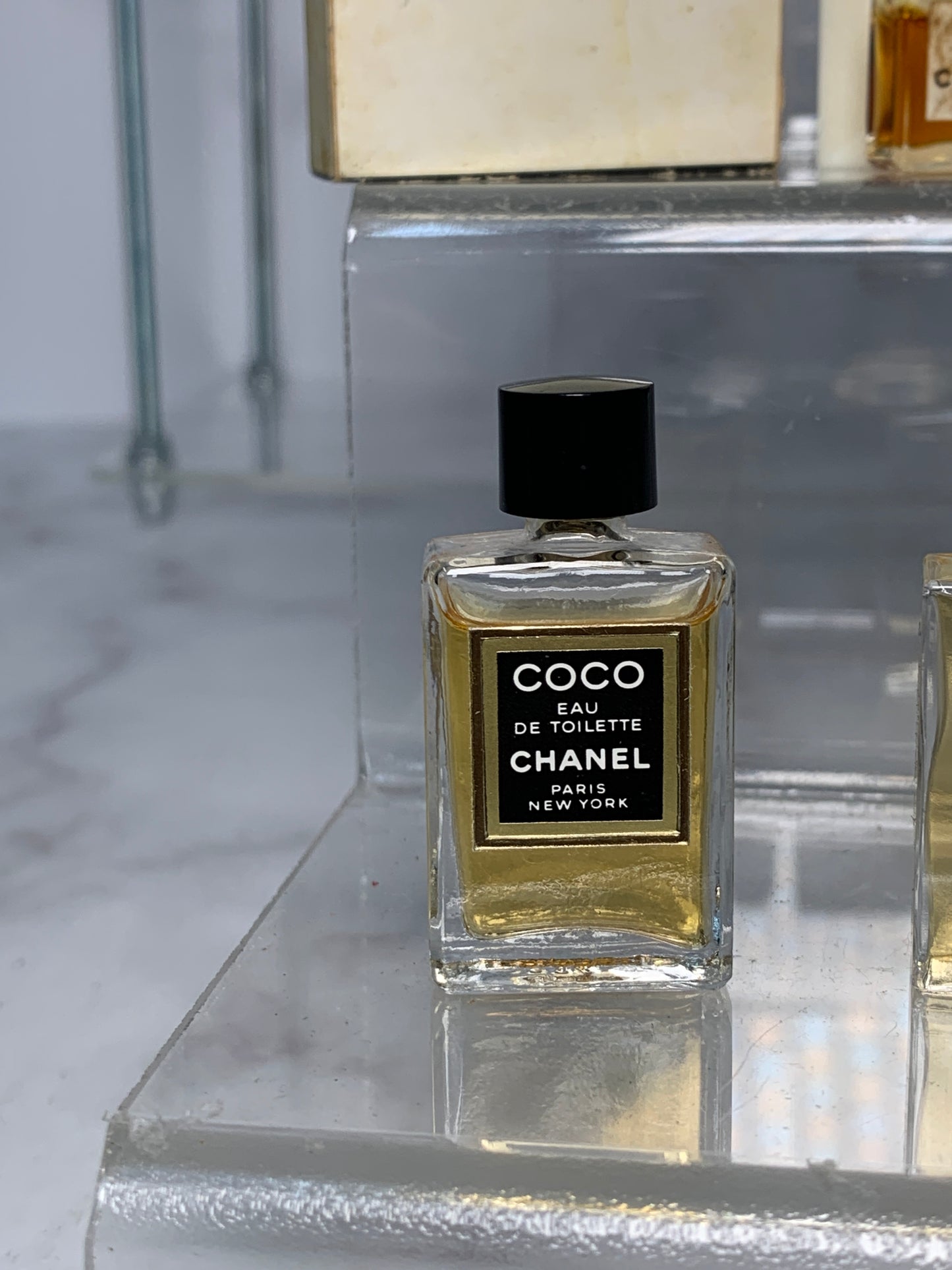 Vintage Chanel chance coco no.5 cristalle pour monsieur edt perfume 4ml - 7.5ml