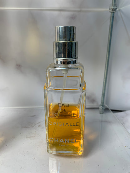 Rare Chanel Cristalle Eau de Toilette EDT 100ml 59ml 50ml 19ml - 041123