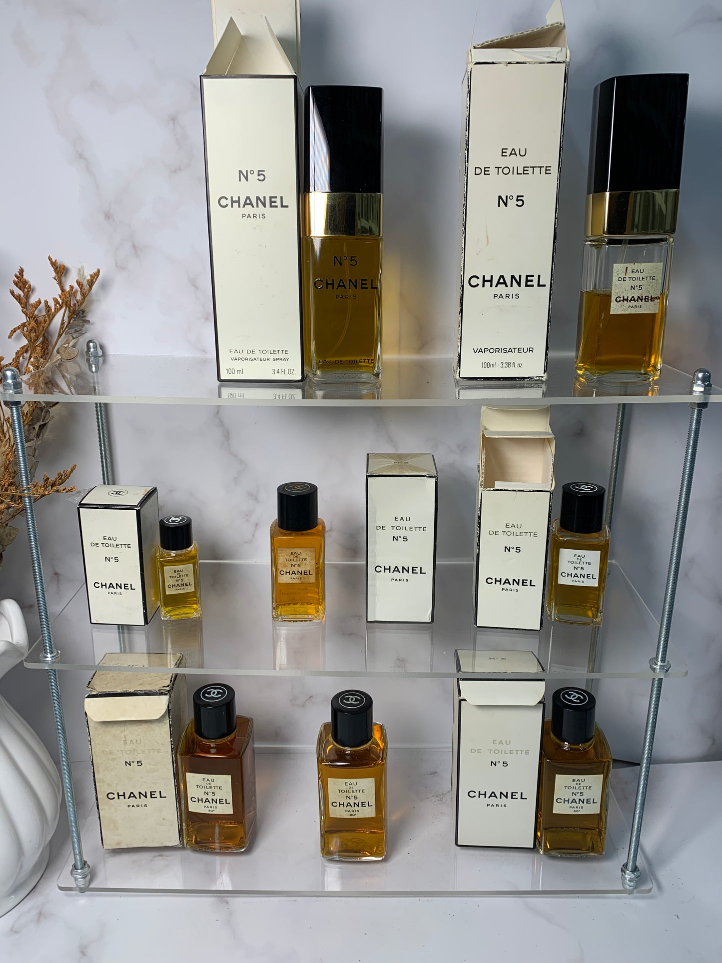 Chanel no.5 Eau de Toilette EDT 118ml 100ml 50ml 19ml - 041123