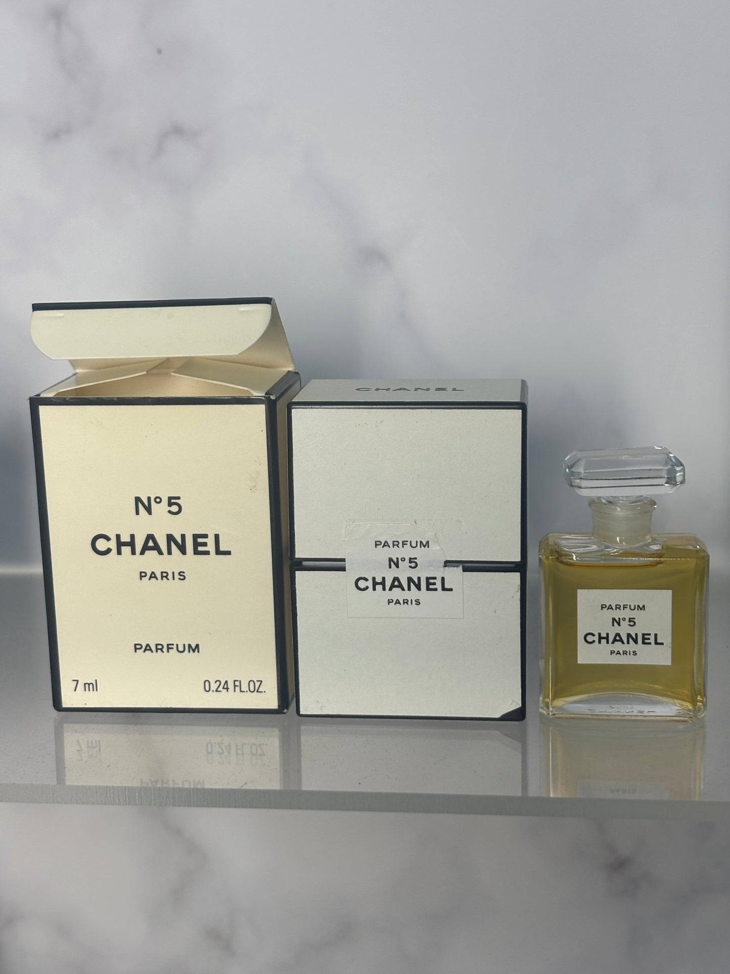 Chanel No. 5 7ml 1/4 oz Parfum Perfume 70's to 90's 221123-G