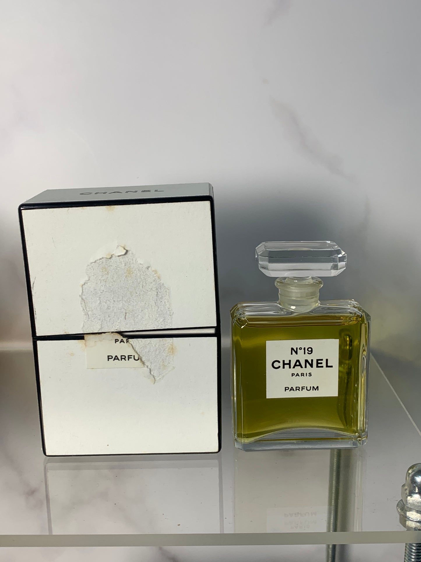 Rare Chanel No. 19 14ml 1/2 oz Parfum Perfume - 041123 B