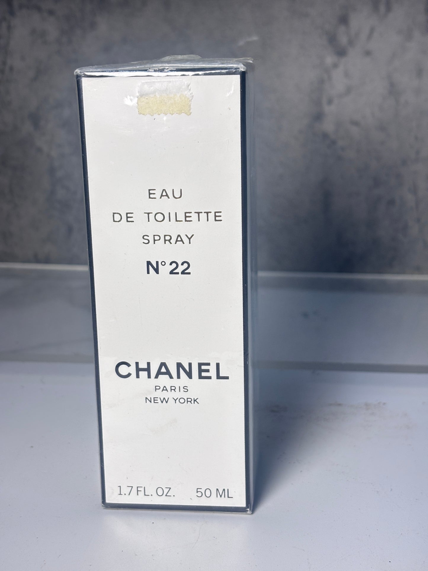 Rare sealed Chanel No. 22 Eau de toilette EDT 50ml 1.7 oz - TRE 201025