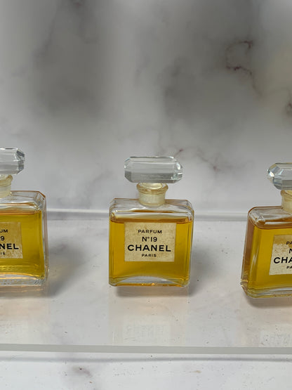 Rare Chanel No. 19 Extrait Parfum perfume 28ml  14ml - 221123