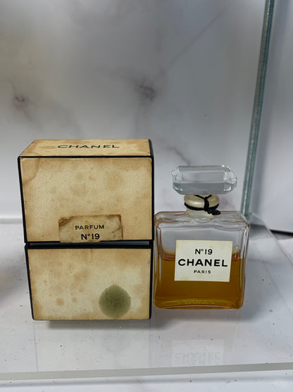 Rare Chanel No. 19 Extrait Parfum perfume 28ml  14ml - 221123