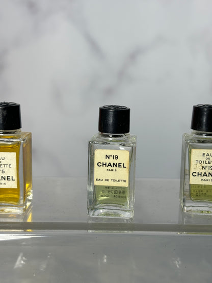 Mint parfum Chanel no. 5 19 cristalle antaeus EDT eau de toilette 4ml