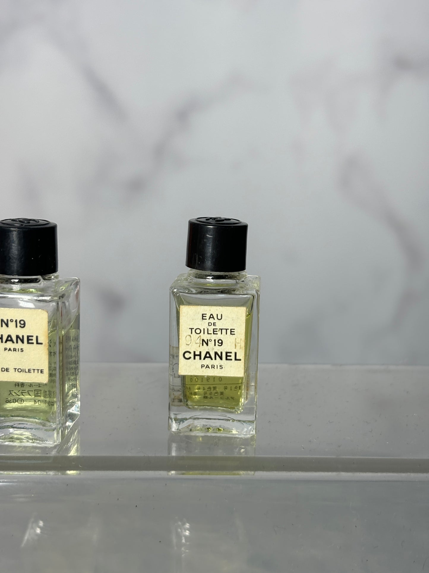 Mint parfum Chanel no. 5 19 cristalle antaeus EDT eau de toilette 4ml