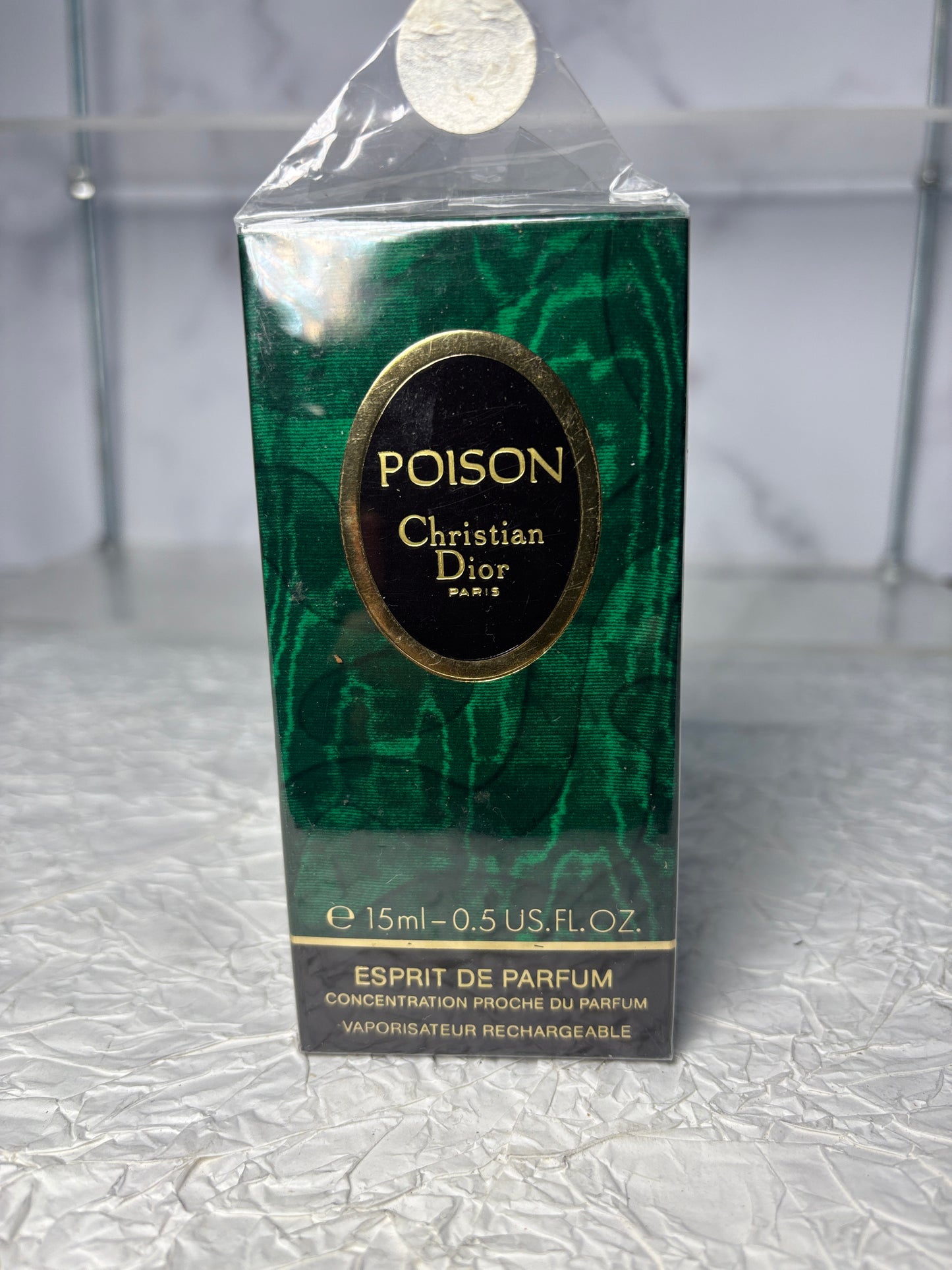 Sealed Christian Dior Poison  15 ml 1/2 oz Esprit de Parfum   - 281124-22