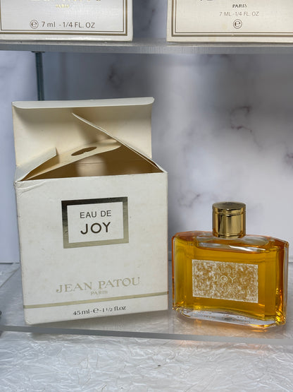 Jean Patou Joy 30ml  25ml EDT Parfum 7ml 1000 Joy 7ml 45ml EDT - 281124